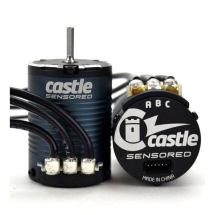 1/10 4-Pole Sensored Brushless Motor, 1406-3800Kv: 4mm Bullet