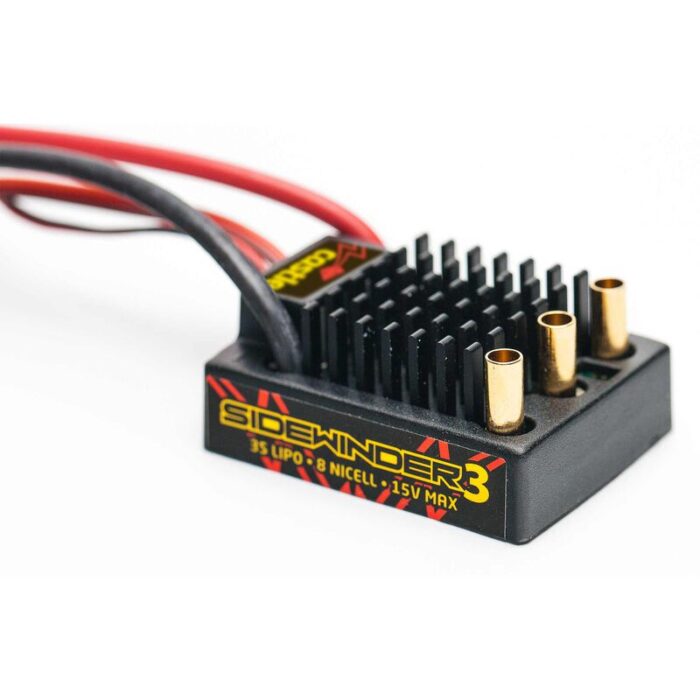 1/10 SV3 Sidewinder Waterproof ESC / 1406-4600Kv Brushless Motor Combo: 4mm Bullet - Image 3