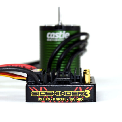 1/10 SV3 Sidewinder Waterproof ESC/1406-5700Kv Brushless Motor Combo: 4mm Bullet