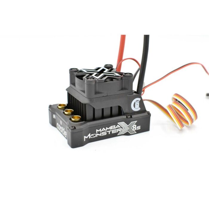 1/6 Mamba Monster X 8S 33.6V Waterproof ESC 8A Peak BEC - Image 3