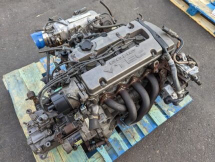 1992-1995 Honda Prelude 2.2L 4CYL DOHC VTEC Engine Trans JDM H22A 1103459 M2A4