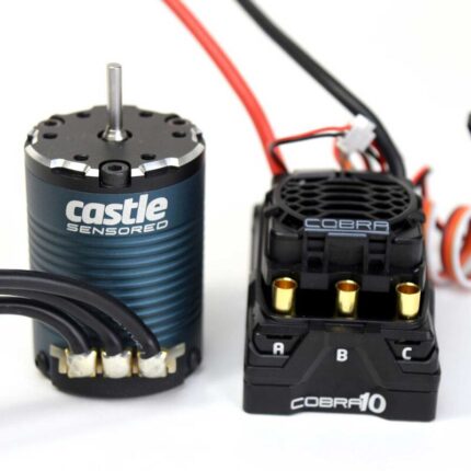 Cobra 10 Electronic Speed Control & 1406-1900KV Sensored Motor Combo