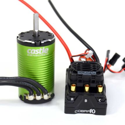 Cobra 10 Electronic Speed Control & 1412-3200KV Sensored Motor Combo