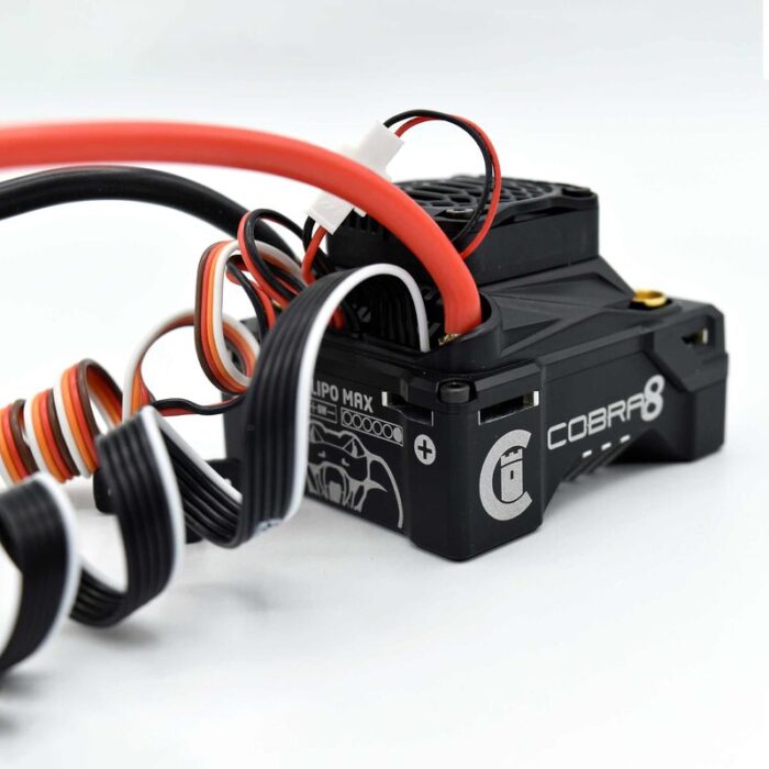 Cobra 8 Waterproof Electronic Speed Control w/ 1512-2650KV V2 Sensored Motor - Image 3