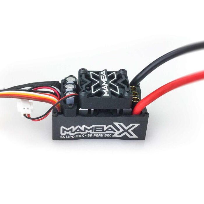 MAMBA X SCT Brushless ESC / 1412-2100KV 5mm Sensored Motor Combo - Image 3