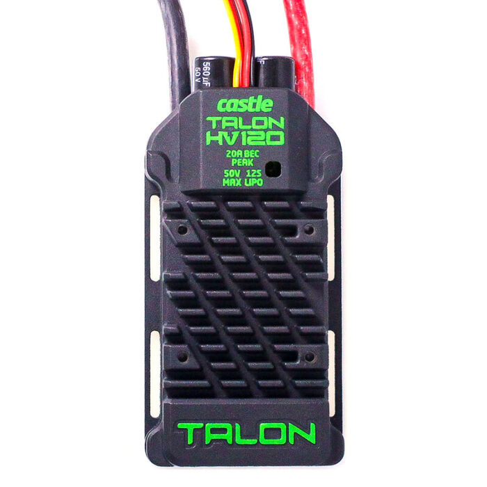 Talon 120HV ESC 120-Amp, 12S Max Heavy Duty BEC