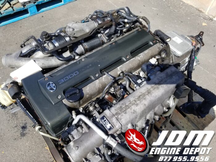 Toyota aristo soarer twin turbo non vvti engine auto trans jdm 2jzgte 0117010